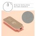 Remax Couples One Pairs 5500mAh Fast Charging Portable Universal External Battery Power Bank - Yellow and White